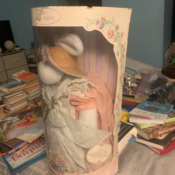 BUNNIES BY THE BAY RABBIT WORKS MISS BONNIE RABBIT 16" PLUSH COLLECTIBLE DOLL - Picture 2 of 3